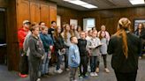 Homeschool students take tour of Gazette building, learn about different roles in newspaper production