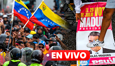 Protestas por elecciones en Venezuela EN VIVO: 749 detenidos y 7 muertos tras resultados de comicios fraudulentos