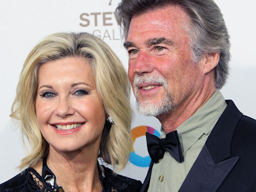 Olivia Newton-John's widow John Easterling makes rare appearance following candid life update