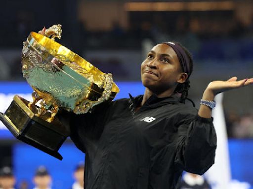 World No. 6 Coco Gauff dominates unseeded Czech Karolina Muchova to win China Open final