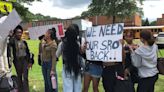 'We need Evelyn!': Spring Valley students rally for reassigned school resource officer