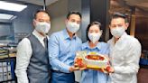 Cya Liu gets surprise celebration from Andy Lau and team