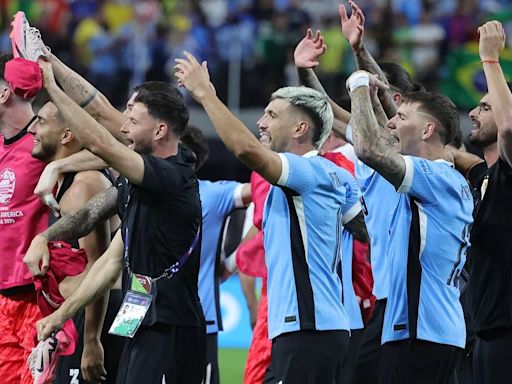 Los jugadores de Uruguay que se perderán el partido de semifinales ante Colombia en la Copa América