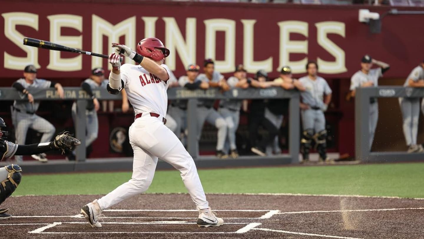 Lack of Offense Sends Alabama Baseball Into Offseason