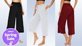 'Loose fitting without being frumpy' These comfy capri pants are down to $22