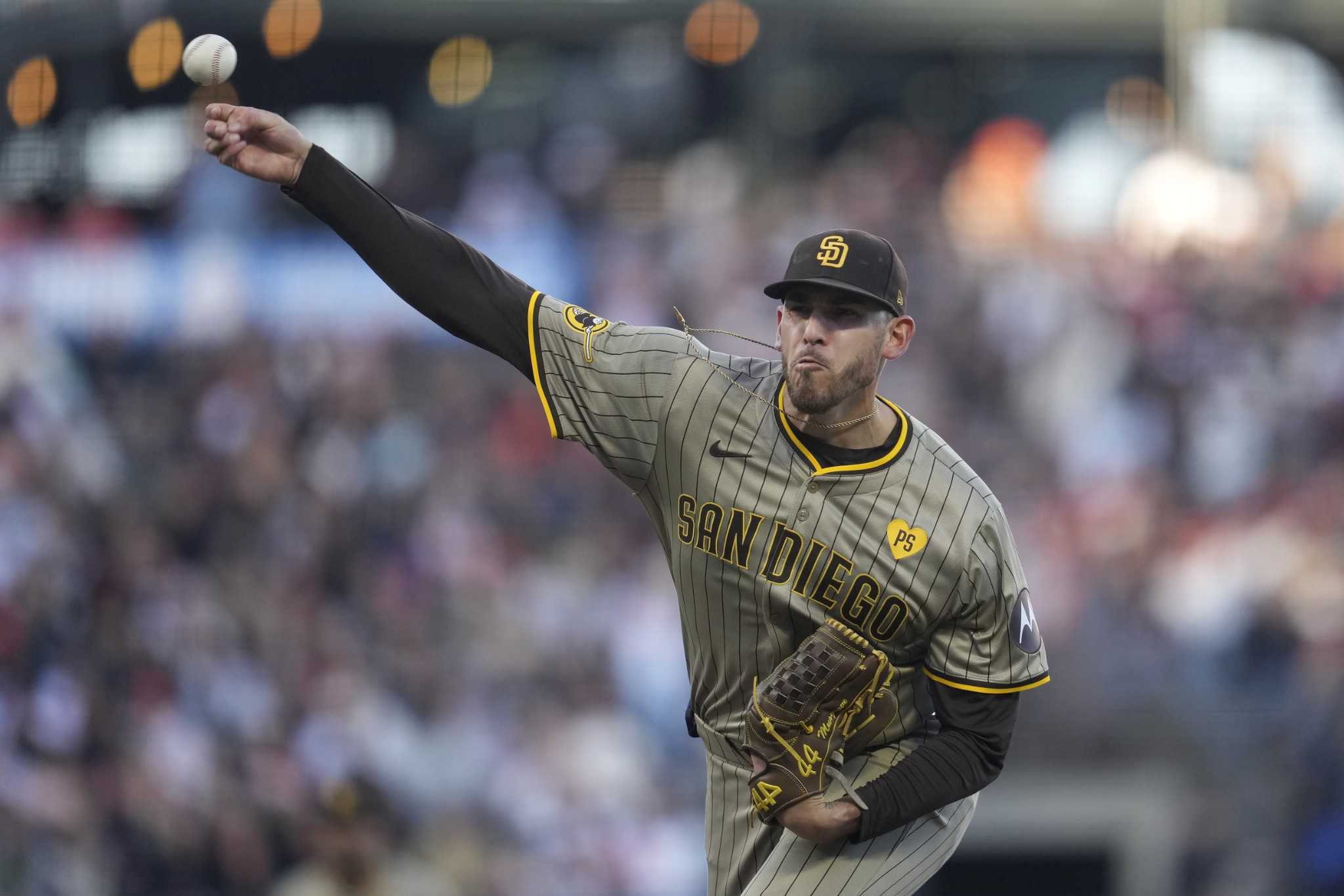 Musgrove goes 6 innings as Padres hand Giants their 3rd straight shutout in 8-0 win