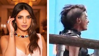 Priyanka Chopra's pirate look with mohawk leaked from sets of The Bluff. See pics