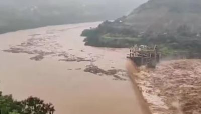 Inundaciones en el sur de Brasil: se rompió una represa y evacúan la zona por el riesgo de derrumbe