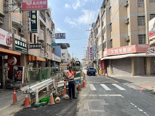 解決淹水！中市大雅區中山北路雨水下水道進場施工 明年4月完工