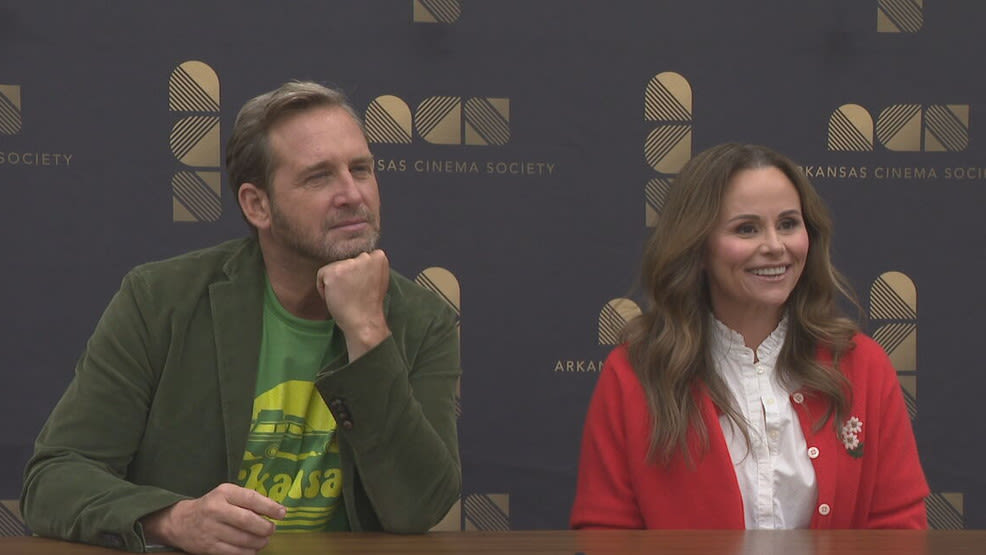 Arkansas' own Josh Lucas and Jayne Lemons preview 'Palm Royale' finale at local museum