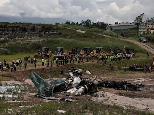 18 people killed, pilot sole survivor after plane skids off runway and crashes in Nepal