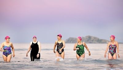 ‘The North Channel is known as the beast… so you just swim like the clappers’ – five brave Irish women conquer 42km relay to Scotland