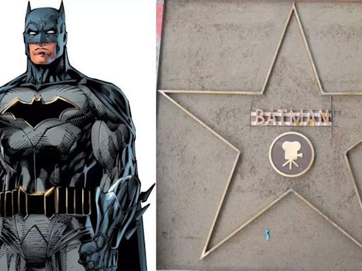 Batman to receive historic Hollywood Walk of Fame star today: PIC inside | English Movie News - Times of India