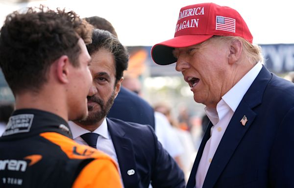 Lando Norris: Donald Trump told me he was my ‘lucky charm’ after first F1 win