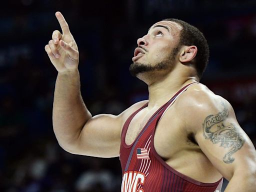 Penn State's Aaron Brooks Opens Olympics Wrestling Vs. Top Seed