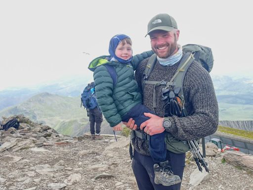 Boy, five, to complete Three Peaks Challenge with father for Prostate Cancer UK