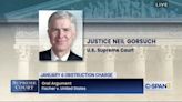 SCOTUS Justice Neil Gorsuch draws comparison between Jan. 6 rioters and Rep. Jamaal Bowman pulling a fire alarm.