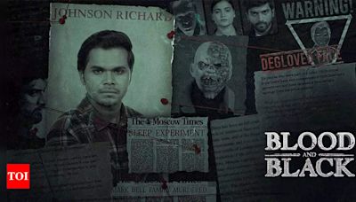 Blood and Black | Tamil Movie News - Times of India