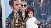 Who knew they were friends? Sharon Stone and Sharon Osbourne share hug