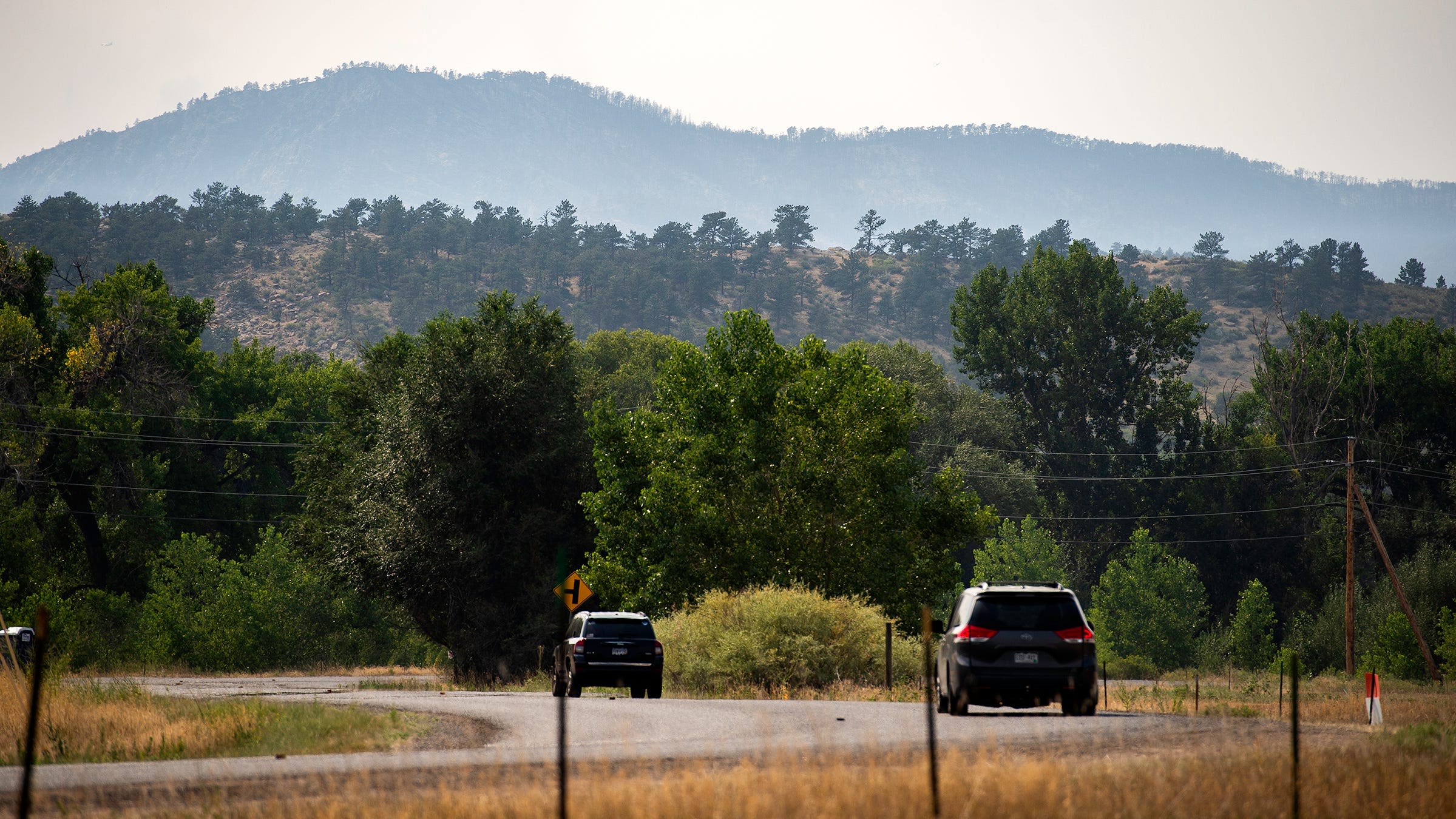 Investigators have been at Alexander Mountain Fire's point of origin