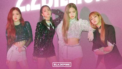 BLACKPINK是第一組在YouTube上擁有兩部觀看次數超過20億MV的K-POP藝人