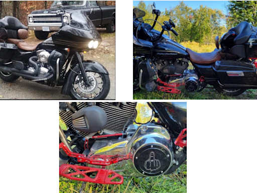 Harley Davidson motorcycle stolen from West Nipissing property, OPP investigating