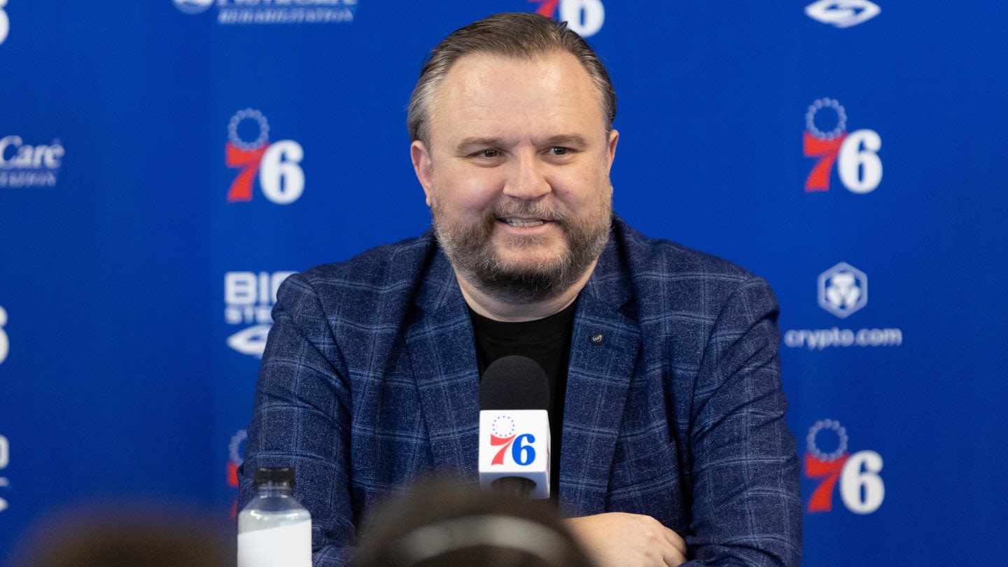 Sixers' Daryl Morey Gifts Podcast Host With Jersey After Busy Summer