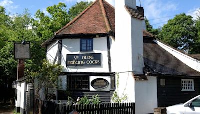 You can still have a pint in Hertfordshire's oldest pub