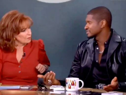 VIRAL VIDEO: Usher Endorses Kamala Harris on The View