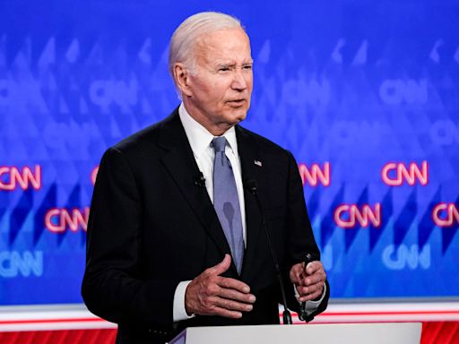 Biden jokes he ‘almost fell asleep’ on the debate stage. It doesn’t help his case at all.