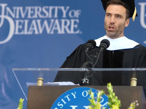 Embrace uncertainty, Joe Flacco tells University of Delaware graduates