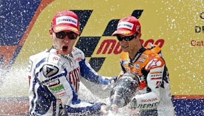 El eterno duelo entre Pedrosa y Lorenzo se resolverá "a hostias"