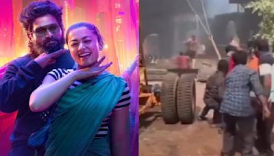 Pushpa 2 leaked video: Allu Arjun-Rashmika Mandanna starrer’s climax fight scene goes viral, fans urge to delete clip