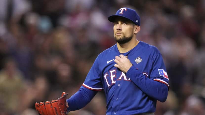 Injured Texas Rangers starter Nathan Eovaldi headed to New York to see specialist