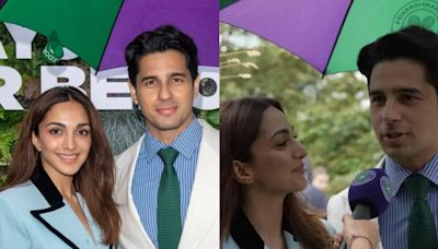 Sidharth Malhotra, Kiara Advani Suit Up In Style, Enjoy Wimbledon 2024 Quarter-finals | Watch - News18