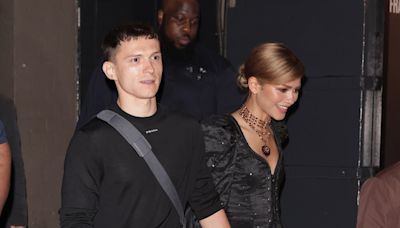 Zendaya Holds Hand With Tom Holland After Romeo and Juliet Performance