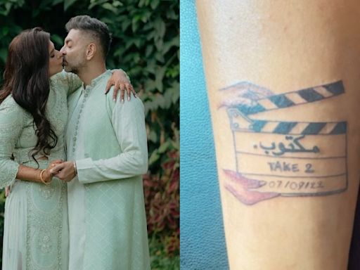 Amid bitter divorce battle, Dalljiet Kaur shares matching ‘Take 2’ tattoo with ex Nikhil Patel: ‘No such thing as faith and loyalty’