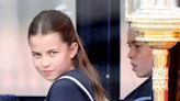 Princess Charlotte Is Stylish in a White Bow and Navy Dress at Trooping the Colour 2024