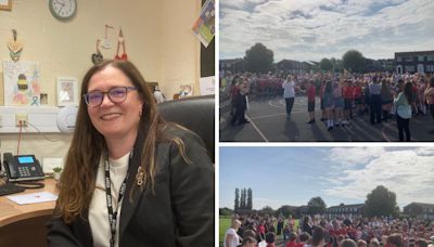 Emotional send off for 'best ever' headteacher after 20 years at the helm of school