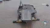 中國最新航艦「福建號」首度海試 專家：遠不及美軍標準