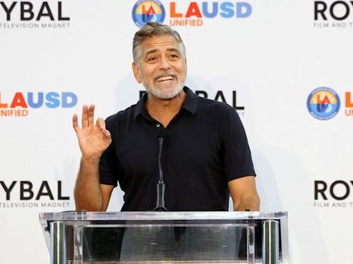 Actor George Clooney apoya a Harris como presidenta tras presionar por la salida de Biden