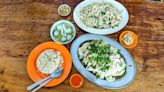 At Nasi Ayam Sungai Buloh, find great poached chicken rice and the bean sprouts that threaten to upstage it