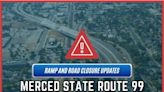 Caltrans Traffic Advisory for Merced County: Hwy 99 Pavement Rehab Project Weekly Ramp Closures for April 28 - May 4, 2024