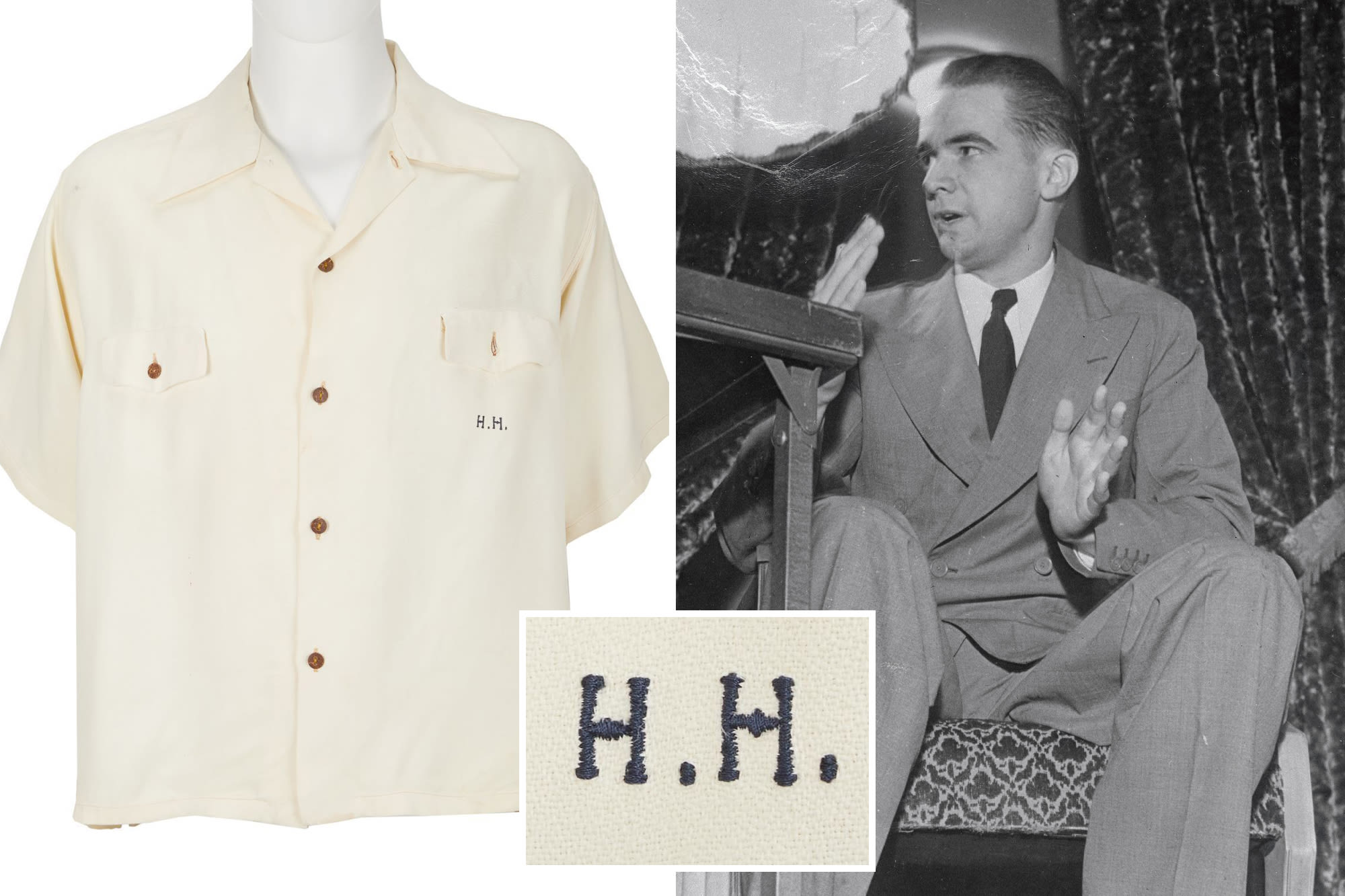 Eccentric billionaire Howard Hughes’ items up for auction — including shirt lost in crap game