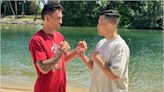 UFC Fight Night 225 video: Max Holloway, Chan Sung Jung face off on Singapore beach