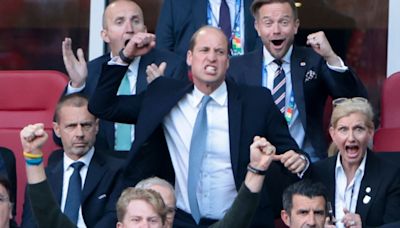 Prince William’s reaction to England’s crucial soccer goal goes viral