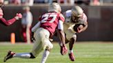 Florida State football coach Mike Norvell raves about running back Lawrance Toafili