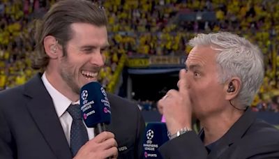 Jose Mourinho leaves Gareth Bale in stitches with live TV dig at Welshman