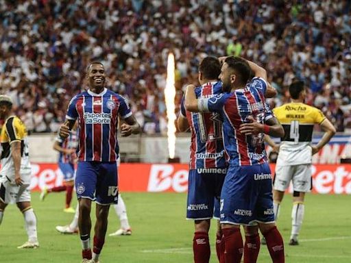 Bahia abre vantagem mínima sobre o Criciúma pela Copa do Brasil