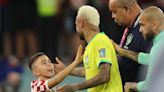 Croatian player's son hugs tearful Neymar after Brazil exit World Cup